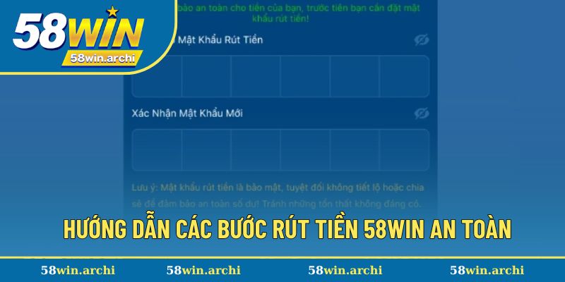 Hướng dẫn đơn giản để rút tiền tại 58win