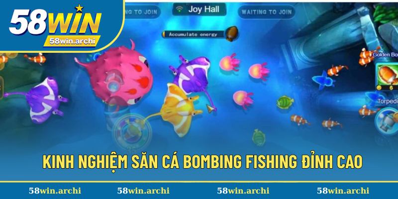 Chia sẻ mẹo chơi Bombing Fishing hiệu quả