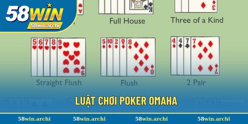 Luật chơi poker omaha đầy đủ cho mọi thành viên